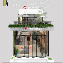 Thiết kế nội thất quán trà sữa Royal Tea - Phan Thiết